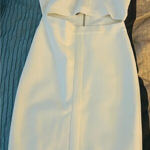 Forever 21 White Midi Dress